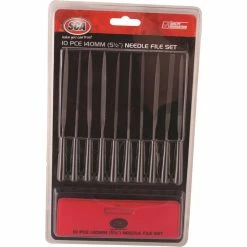 SCA Needle File Set - 140mm, 10 Piece