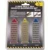 Gripwell Diamond Sharpening Set - 25 X 75mm, 3 Pieces -Spanners Sales Shop SCA 135262 hi res
