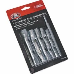 SCA Spanner Set Tube Metric 6 Piece