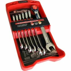 ToolPRO Ratchet Spanner Set SAE 7 Piece