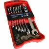 ToolPRO Ratchet Spanner Set Flex Head Metric 7 Piece