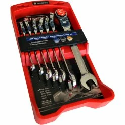 ToolPRO Ratchet Spanner Set Flex Head Metric 7 Piece