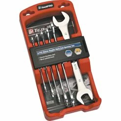 ToolPRO Spanner Set Double Open End Metric 6 Piece
