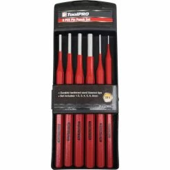 ToolPRO Punch Set, Pin - 6 Piece