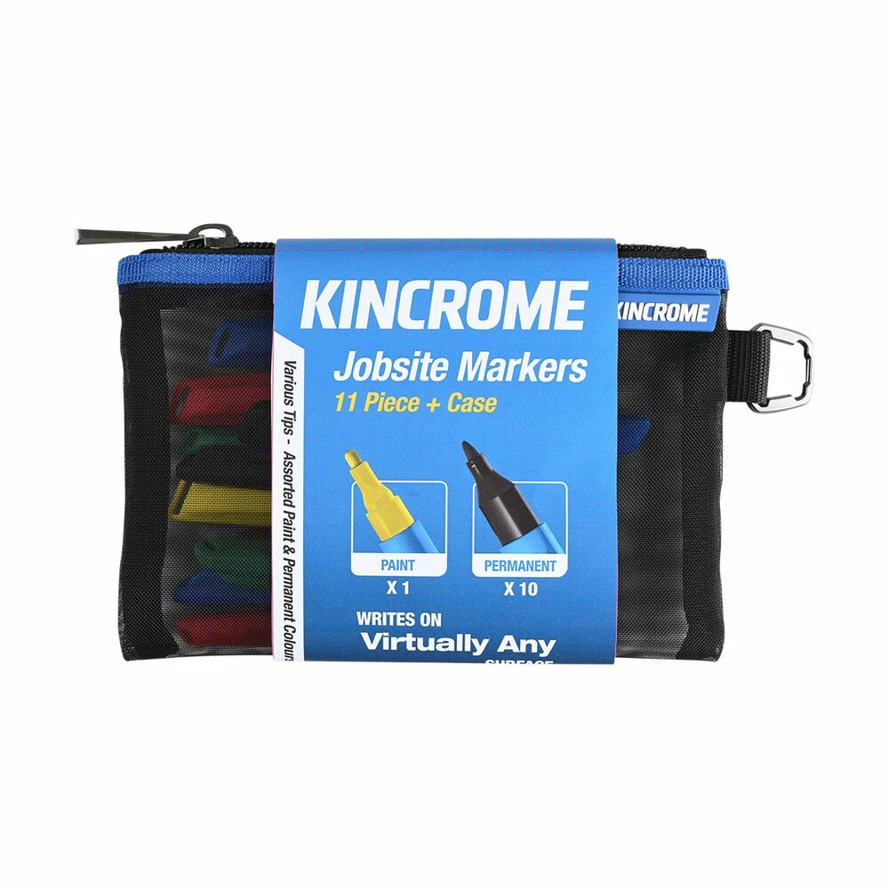 Kincrome Marker Set With Case 12 Piece 4 Kincrome Marker Set With Case 12 Piece - Image 2