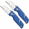 Kincrome Folding Utility Knife Set 2 Piece -Spanners Sales Shop SCA 649440 hi res