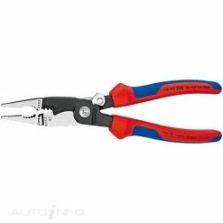 Knipex Elec Installation Plier With Catch - 200mm - 1392200