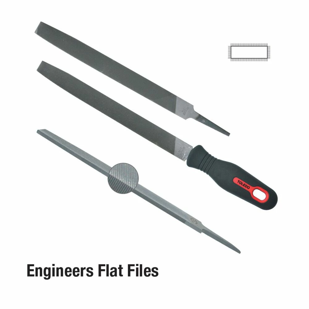 Toledo File Flat 2nd Cut - 350mm - 14FL02CD 3 Toledo File Flat 2nd Cut - 350mm - 14FL02CD