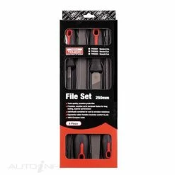 Toledo File Set Smooth - 4 Piece, 250mm - TFR2503