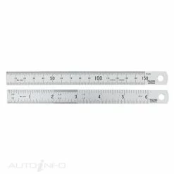 Toledo Stainless Steel Rule - 150mm - 150B6