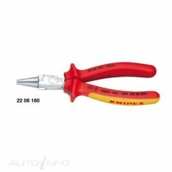 Knipex 1000V Round Nose Plier - 160mm - 2206160