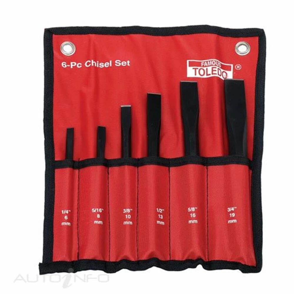 Toledo Heavy Duty Chisel - 6 Piece - 301183 3 Toledo Heavy Duty Chisel - 6 Piece - 301183